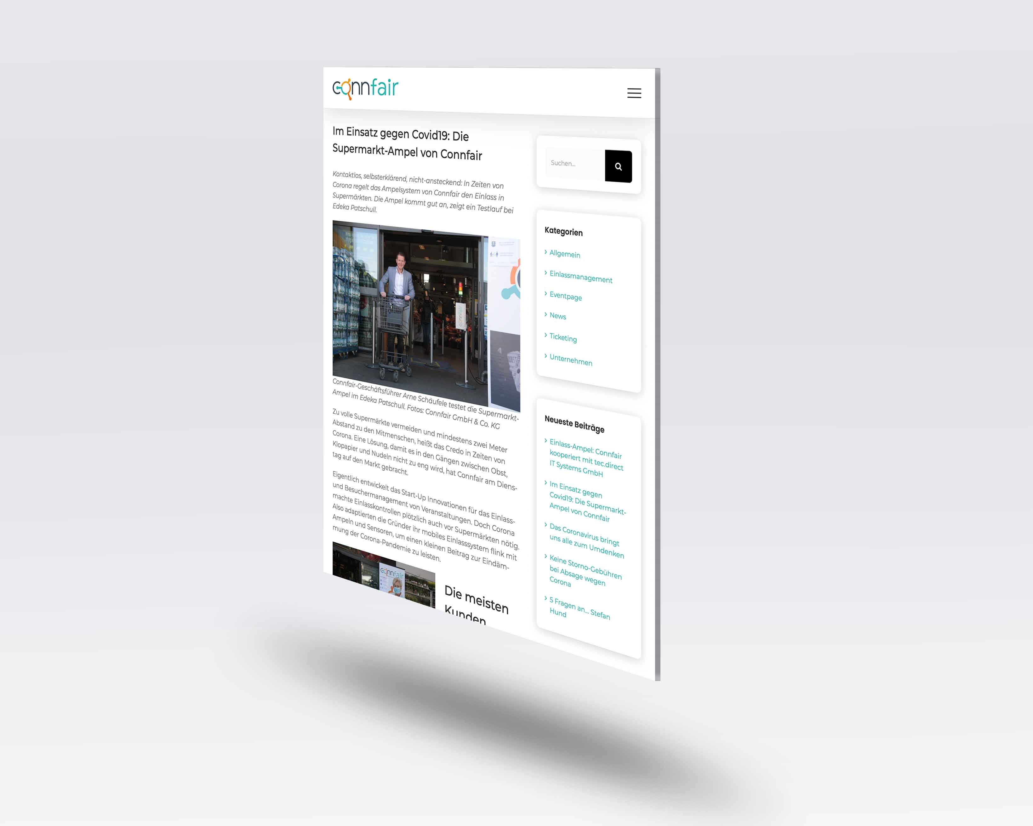 Connfair Website 2